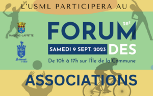 Forum des associations Le 9 septembre 2023