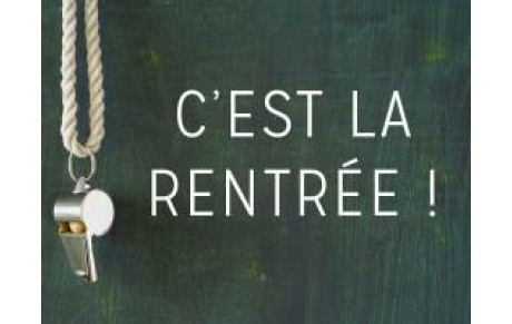 Reprise des entraînements le 7 septembre